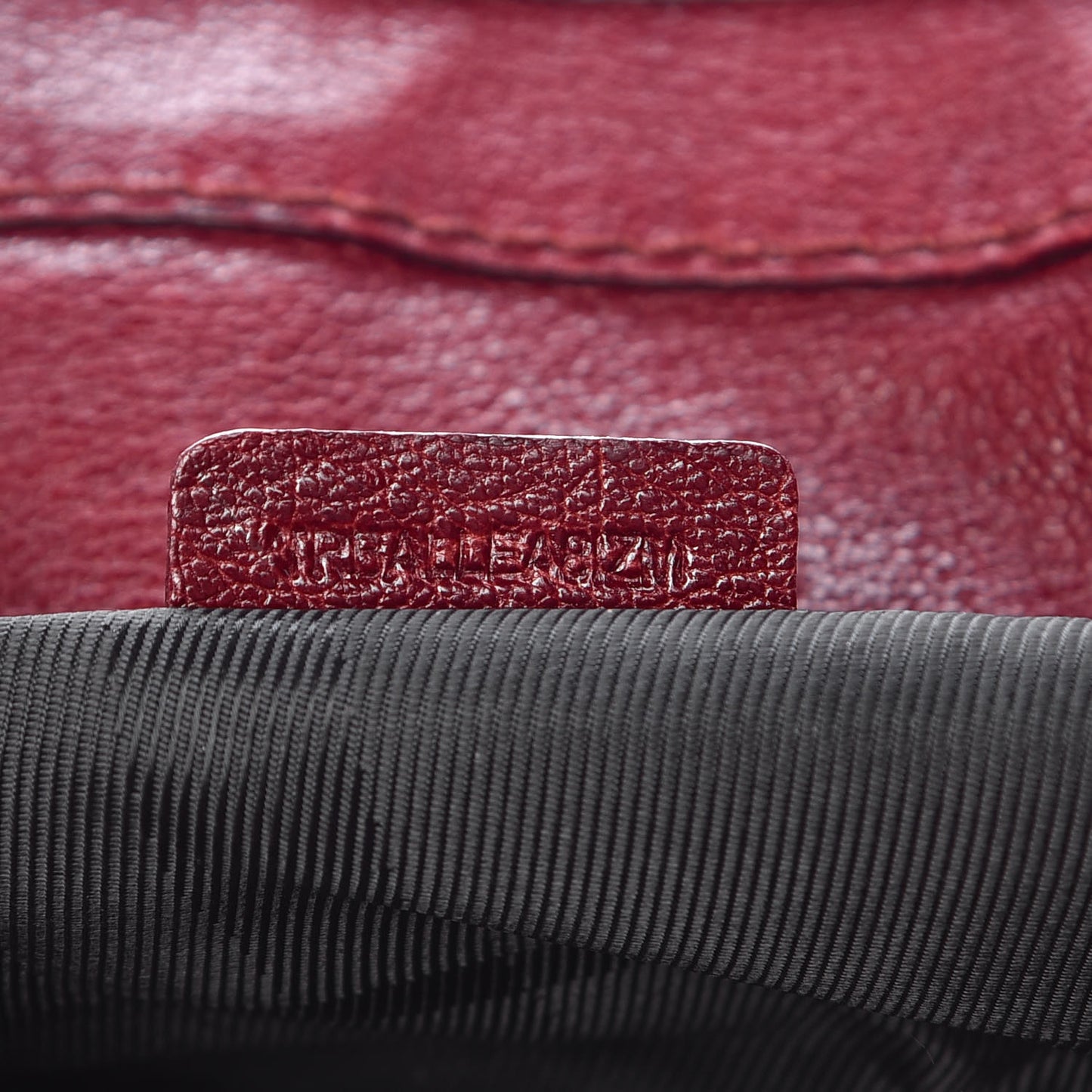 Calfskin Ashmore Tote Burgundy