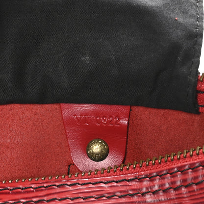 Louis Vuitton Epi Speedy 25 Castillan Red 7 of 11