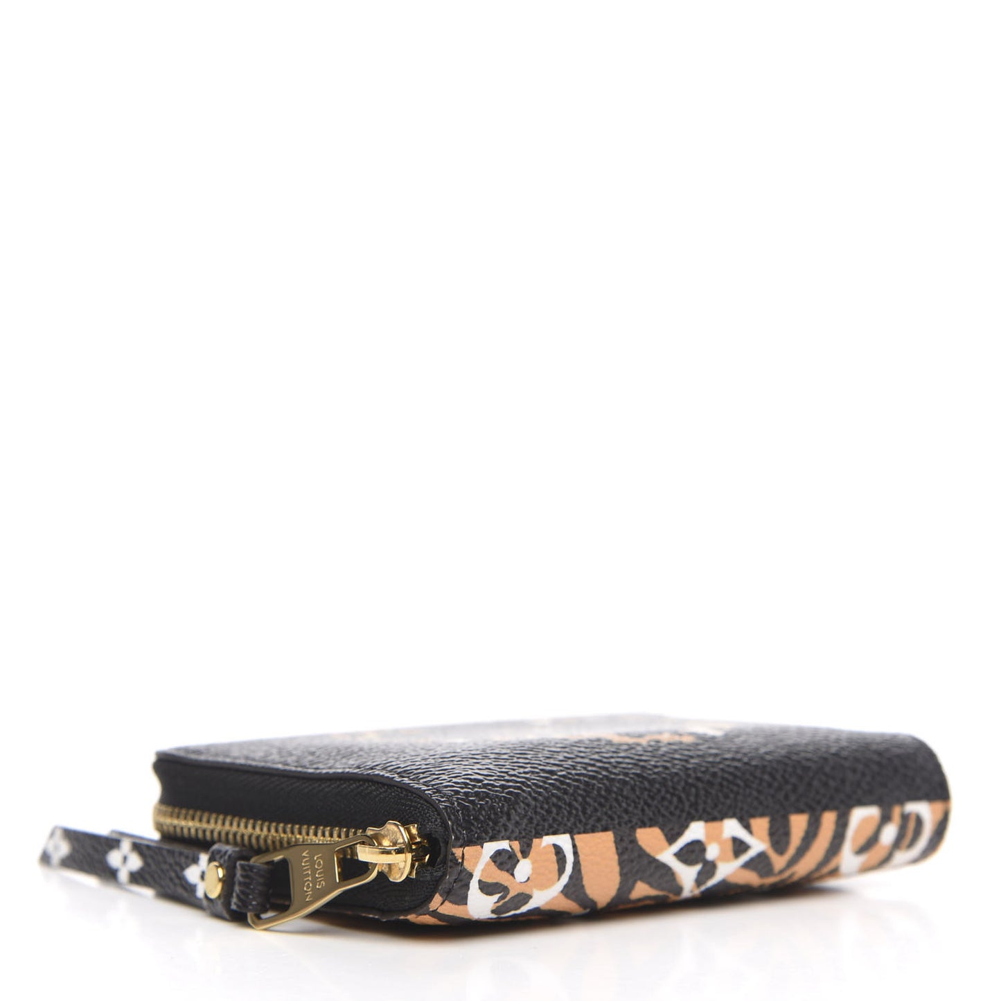 Monogram Giant Jungle Zippy Coin Purse Black
