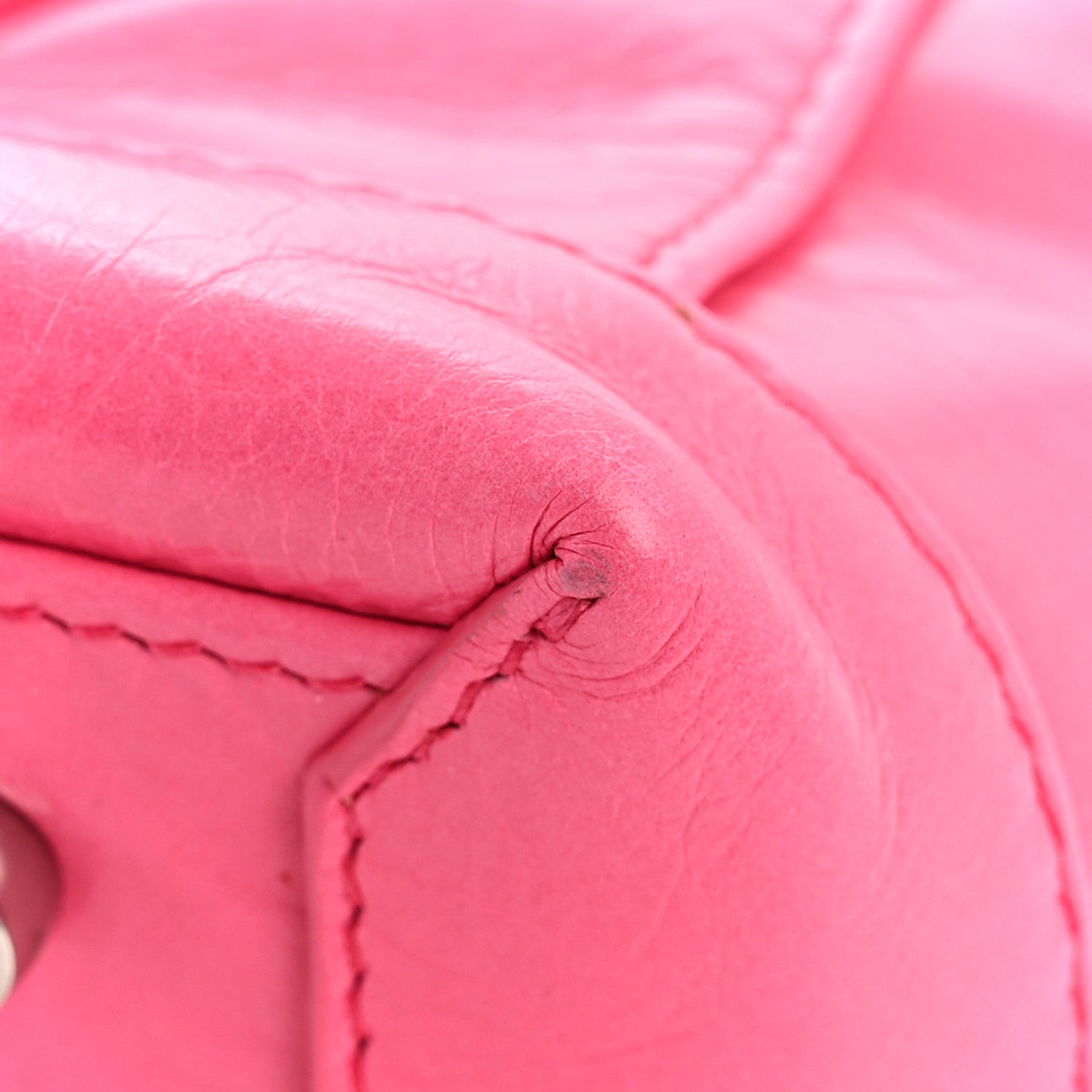 Bottega Veneta Paper Calfskin Maxi Intrecciato Mini Arco Pink 10 of 14