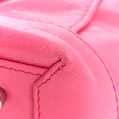 Bottega Veneta Paper Calfskin Maxi Intrecciato Mini Arco Pink 10 of 14