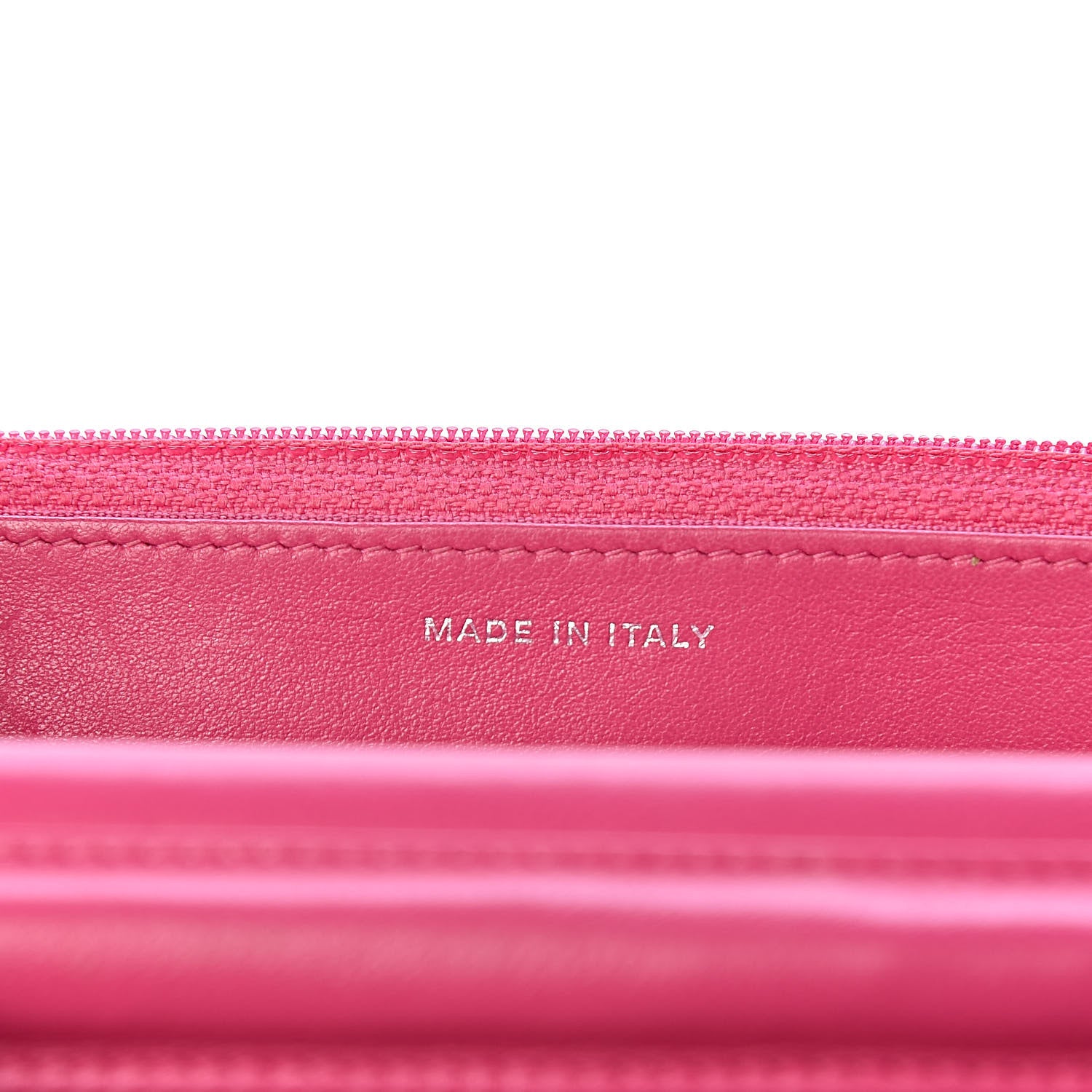 Chanel Lambskin Quilted Wallet On Chain WOC Pink 7 of 11