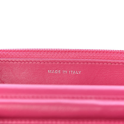Chanel Lambskin Quilted Wallet On Chain WOC Pink 7 of 11