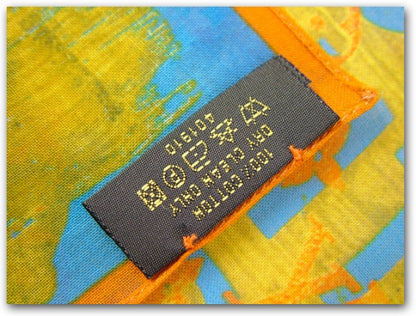 Louis Vuitton Cotton Monogram Pulp Scarf 3 of 4