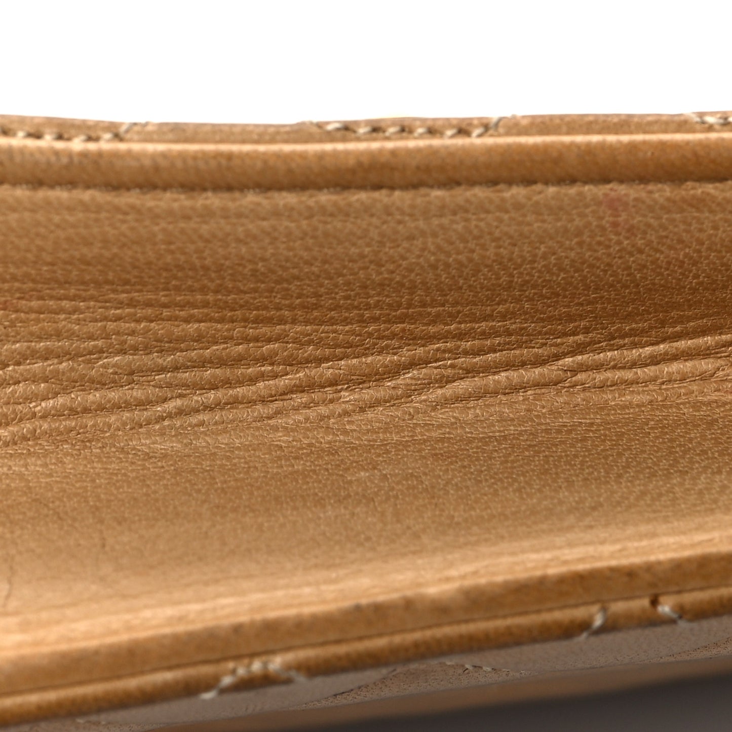 Lambskin Quilted Mini Flap Beige