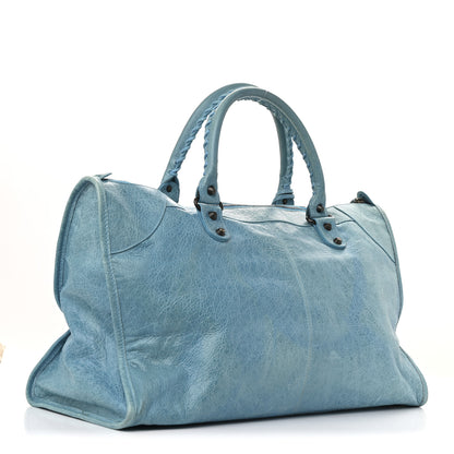 Balenciaga Agneau Classic Hardware Work Sky Blue 6 of 25