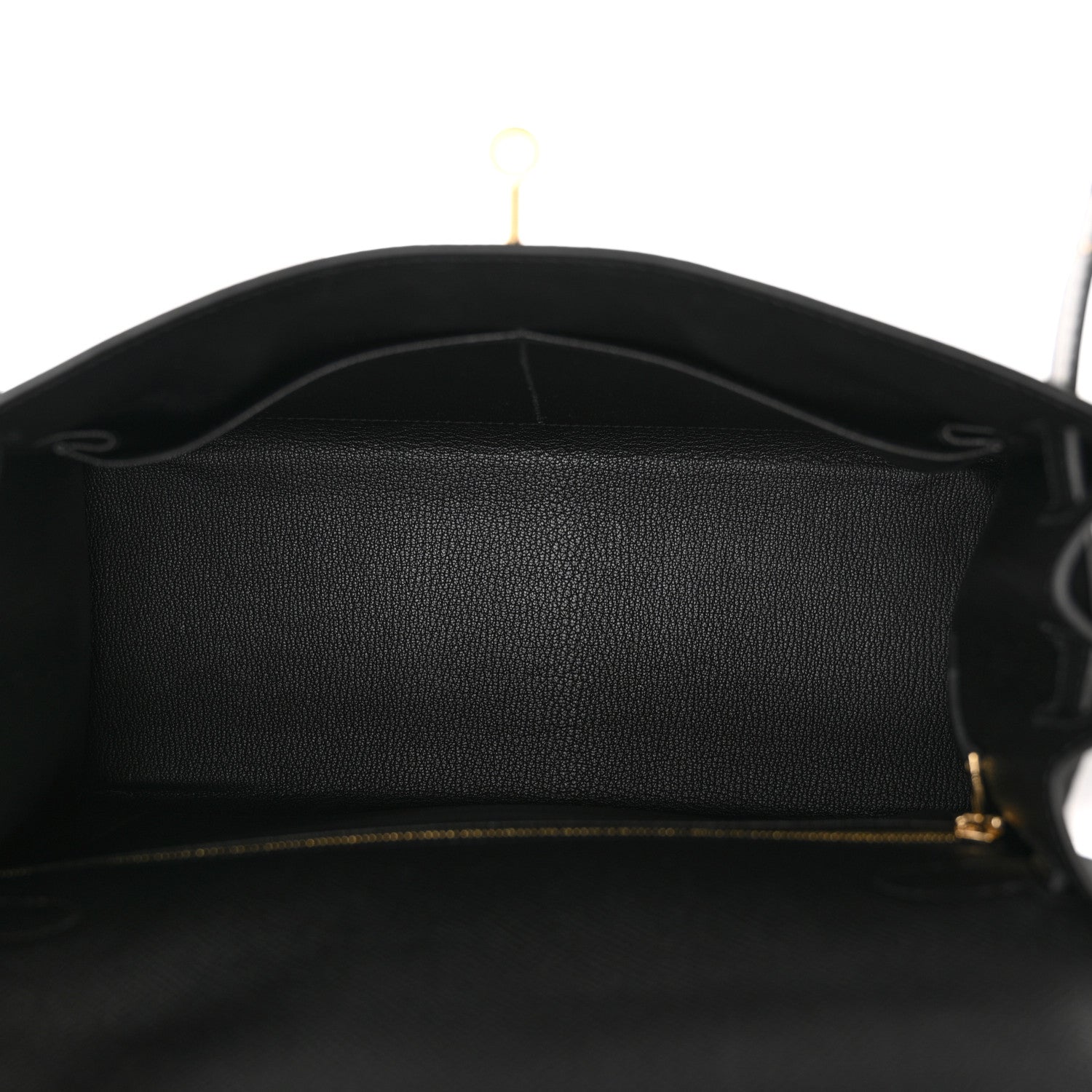 Hermes Madame Calfskin Kelly Sellier 28 Black 5 of 13