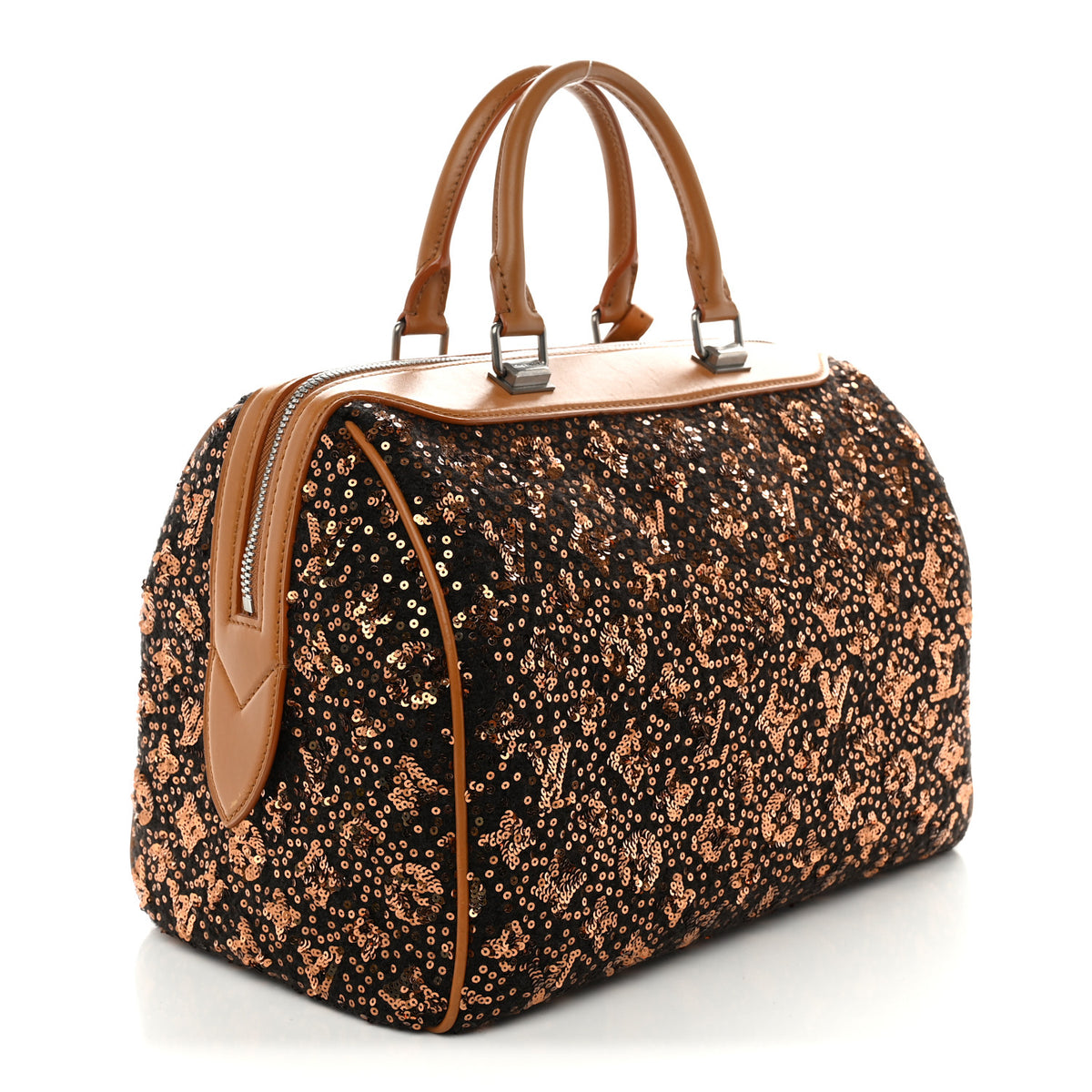Louis Vuitton Sequin Monogram Sunshine Express Speedy Gold 3 of 9