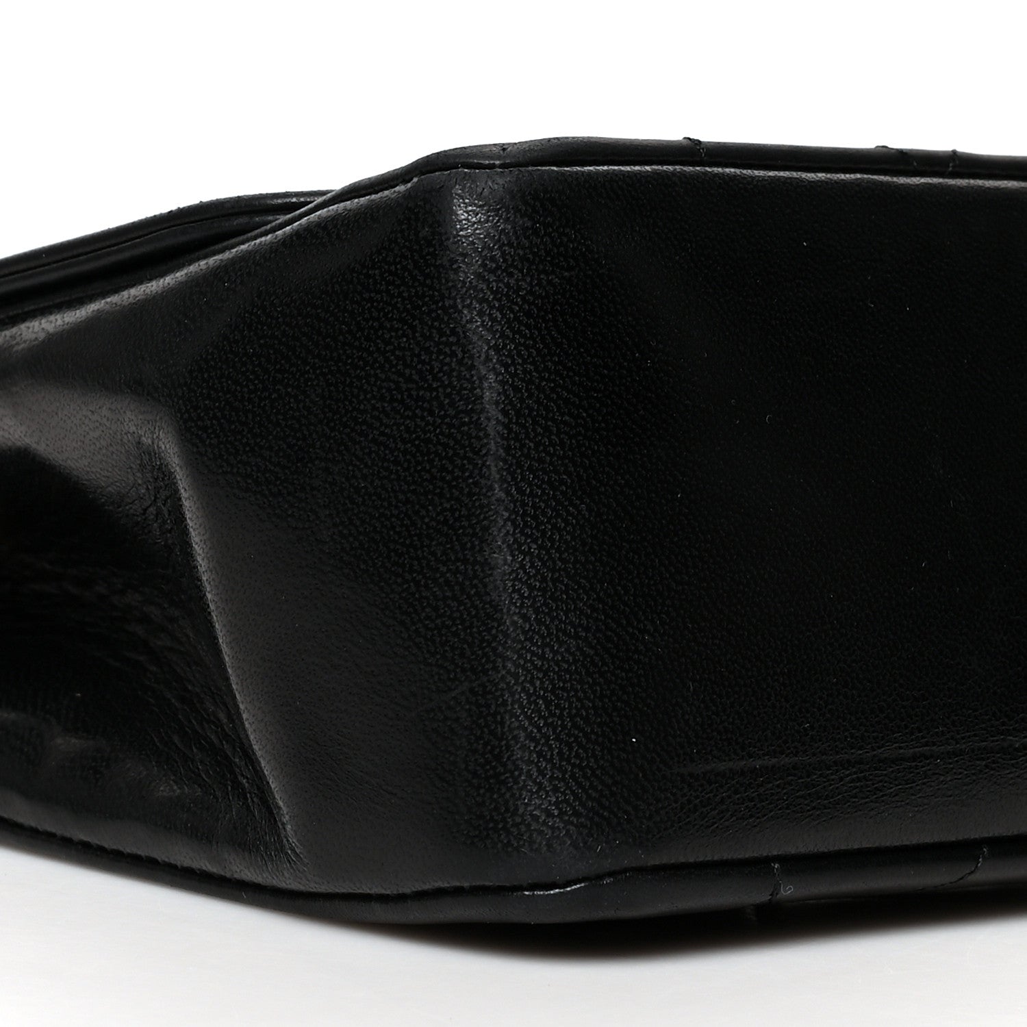 Chanel Lambskin Quilted Medium Single Flap Black 9 of 11