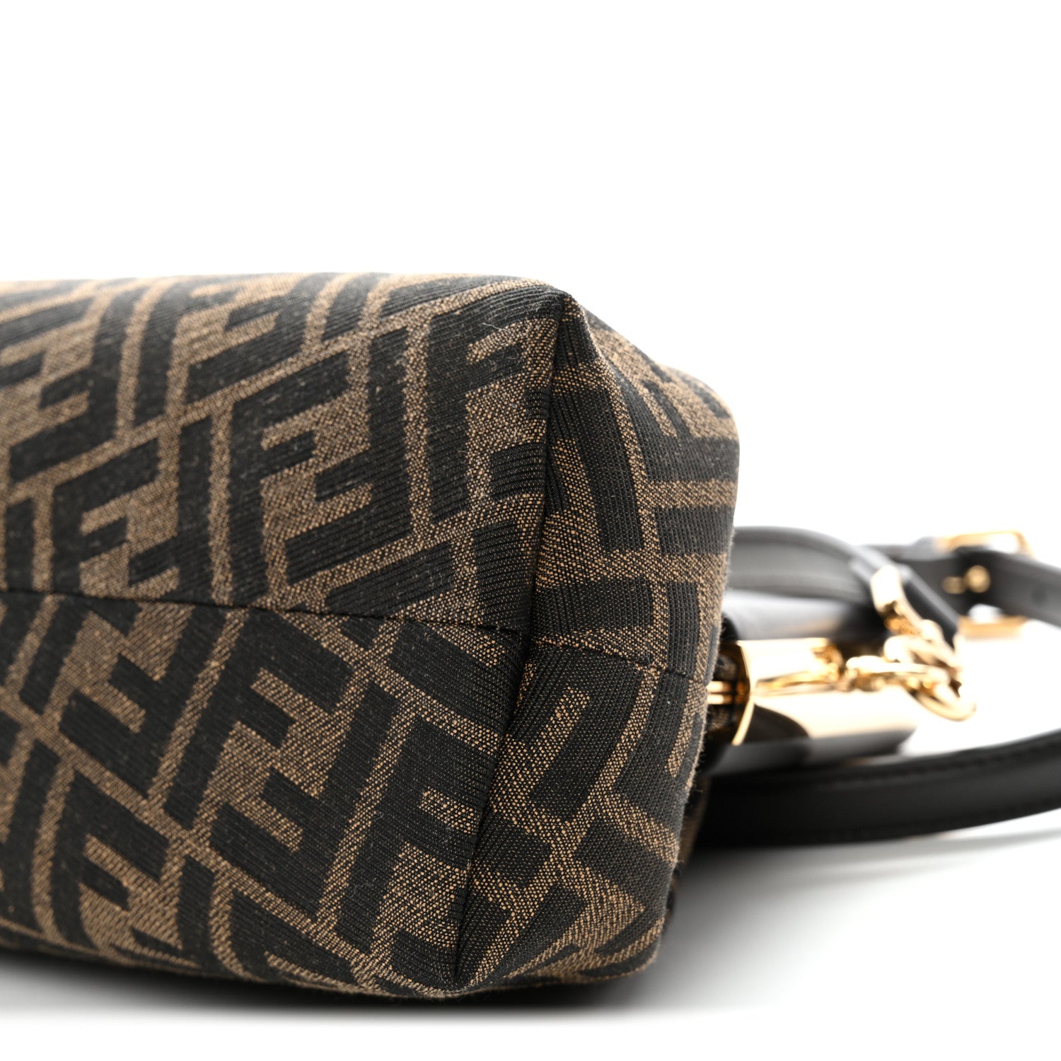 fendi tobacco Fendi Shiny Nappa Fabric Jacquard FF 1974 Midi Fendi Tobacco Moro Ebano  1824602 – FASHIONPHILE