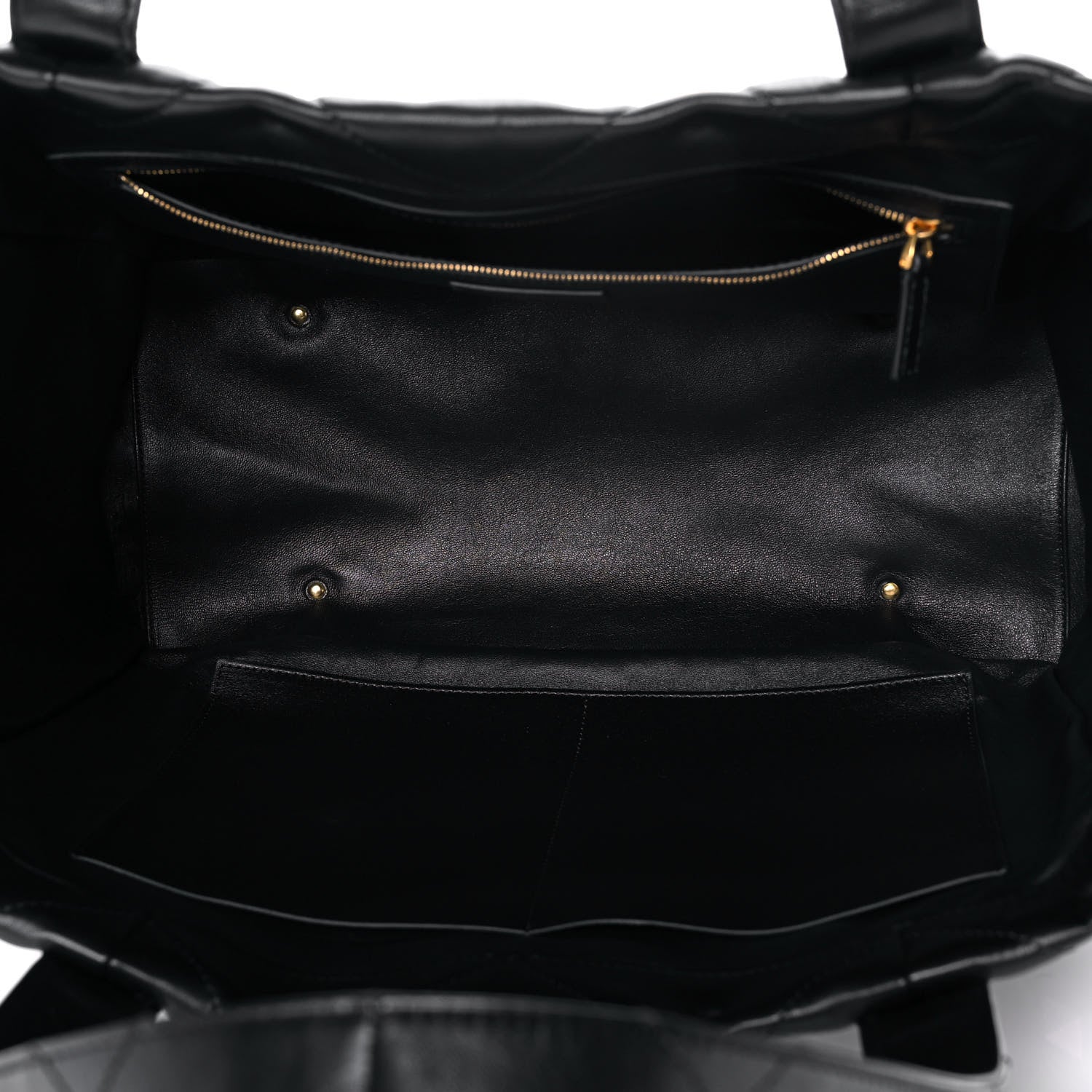 Valentino Garavani Nappa Medium Roman Stud Tote Black 5 of 12