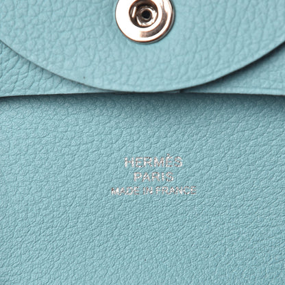 Hermes Evercolor Bastia Coin Purse Bleu Atoll 5 of 8