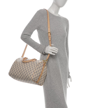 Louis Vuitton Damier Azur Speedy Bandouliere 30 2 of 7