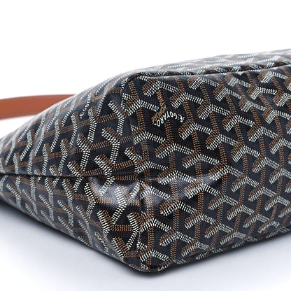 Goyard Goyardine Boheme Hobo Black Gold 9 of 10