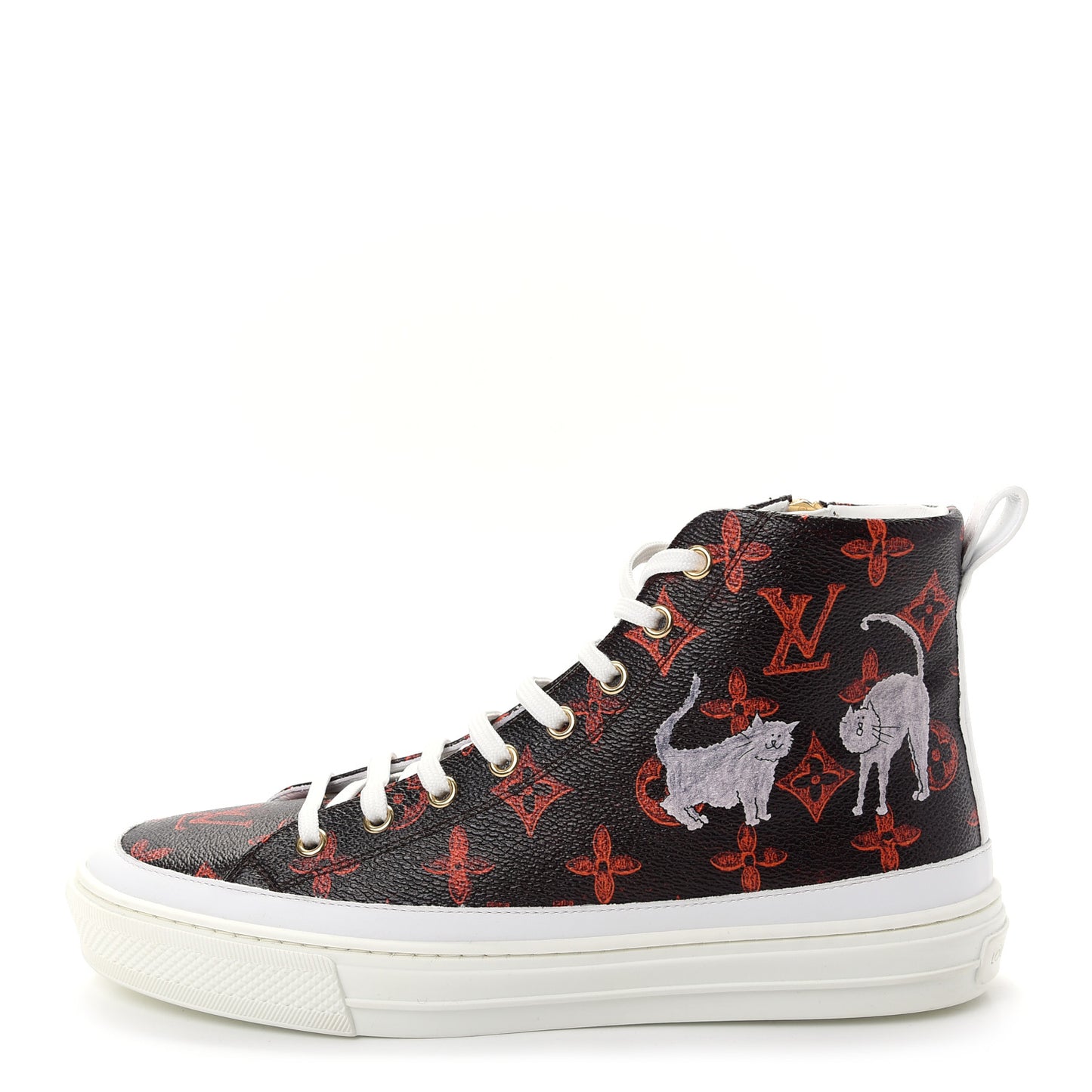 Catogram Stellar Sneaker Boots 39 Marron