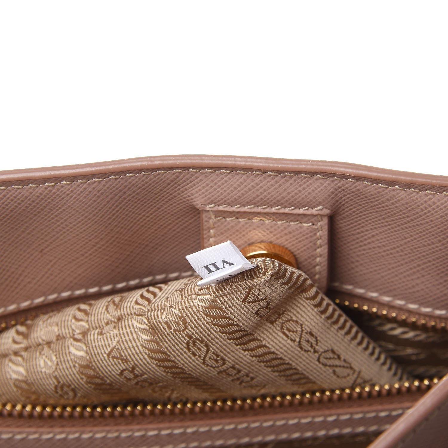 Prada Saffiano Lux Large Tote Cammeo 11 of 11