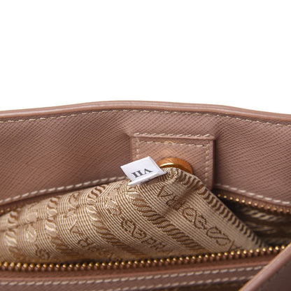 Prada Saffiano Lux Large Tote Cammeo 11 of 11
