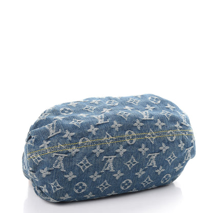 Louis Vuitton Monogram Denim Pleaty Blue 4 of 11