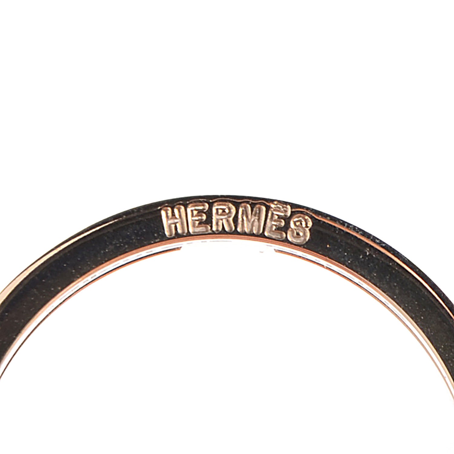 Hermes Permabrass Scarf Ring Gold 4 of 6