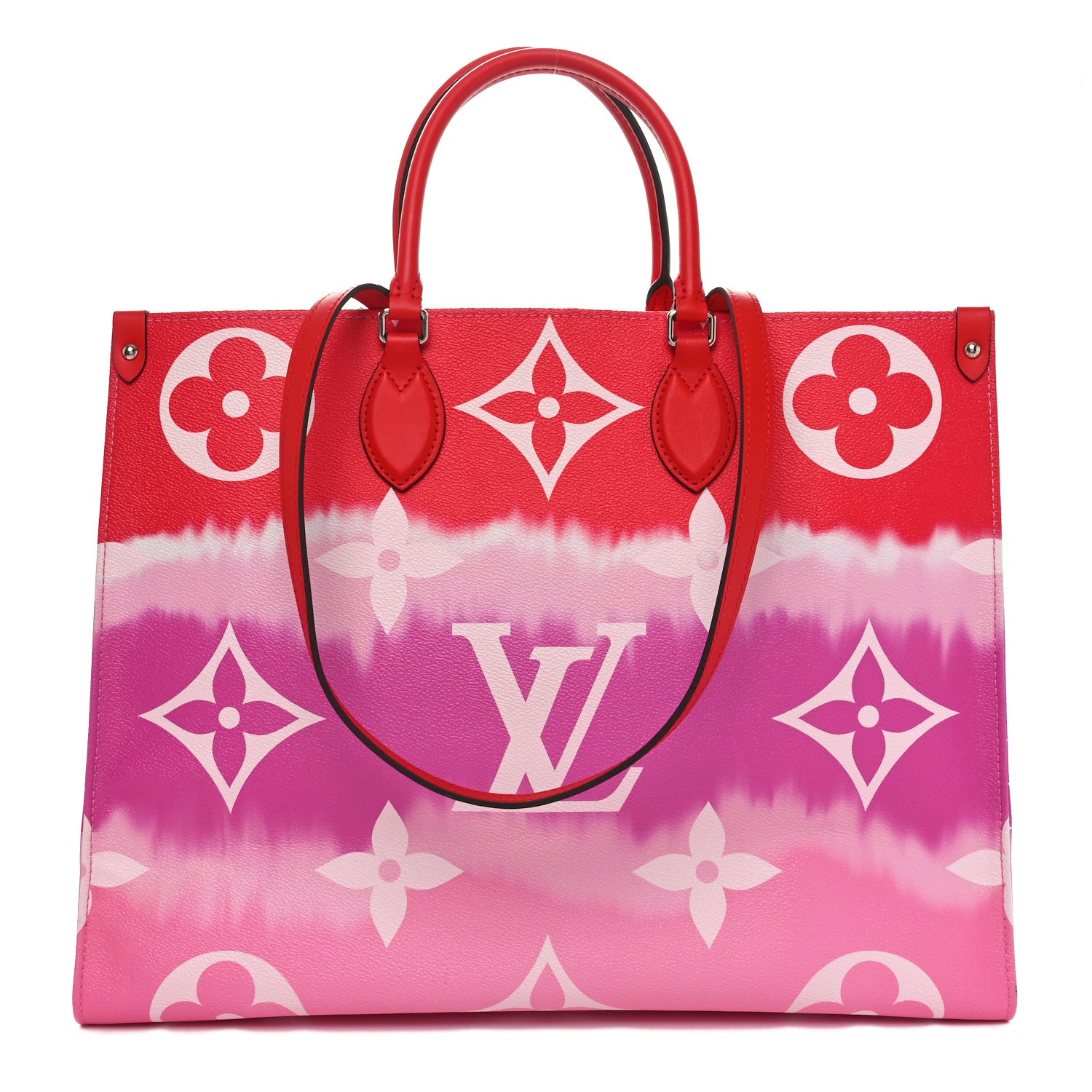 Louis Vuitton Monogram Escale Onthego GM Rouge 1 of 10