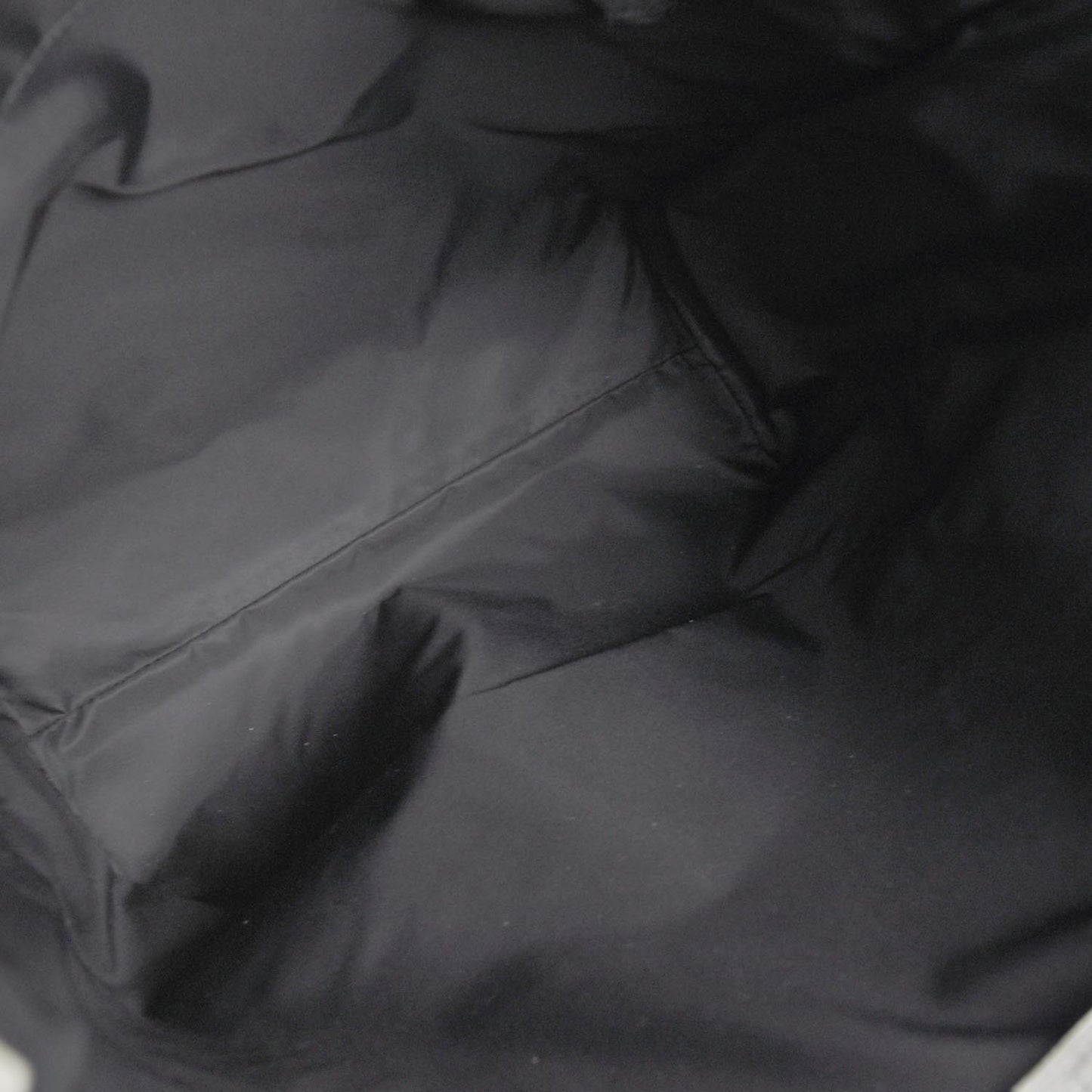 Coated Canvas Trademark Logo Tote Black