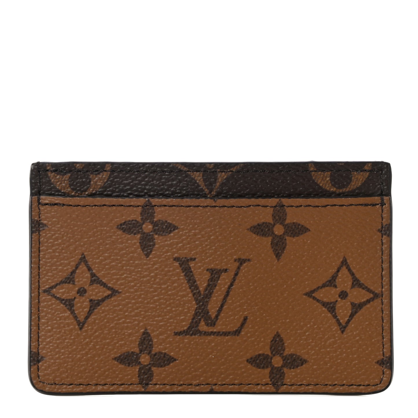 Reverse Monogram Card Holder