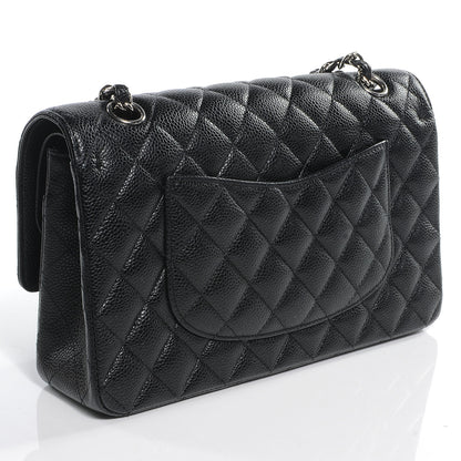Chanel Caviar Quilted Medium Double Flap Black 3 of 8