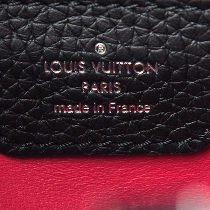Louis Vuitton Taurillon Capucines PM Black 6 of 8