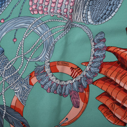 Hermes Silk Bracelets de Lumiere Scarf 90 5 of 5