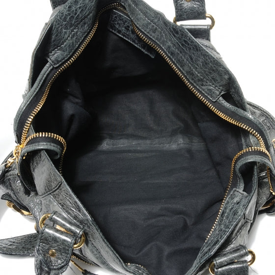 Balenciaga Agneau Giant 21 Gold Hardware Part Time Anthracite 5 of 7