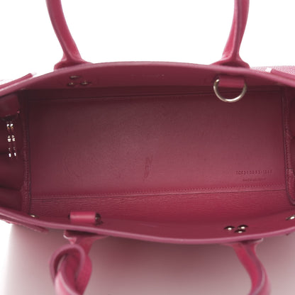 Saint Laurent Grained Calfskin Baby Sac De Jour Lipstick Fuchsia 5 of 15