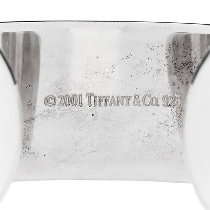 Tiffany Sterling Silver Wide 1837 Cuff Bracelet 3 of 3