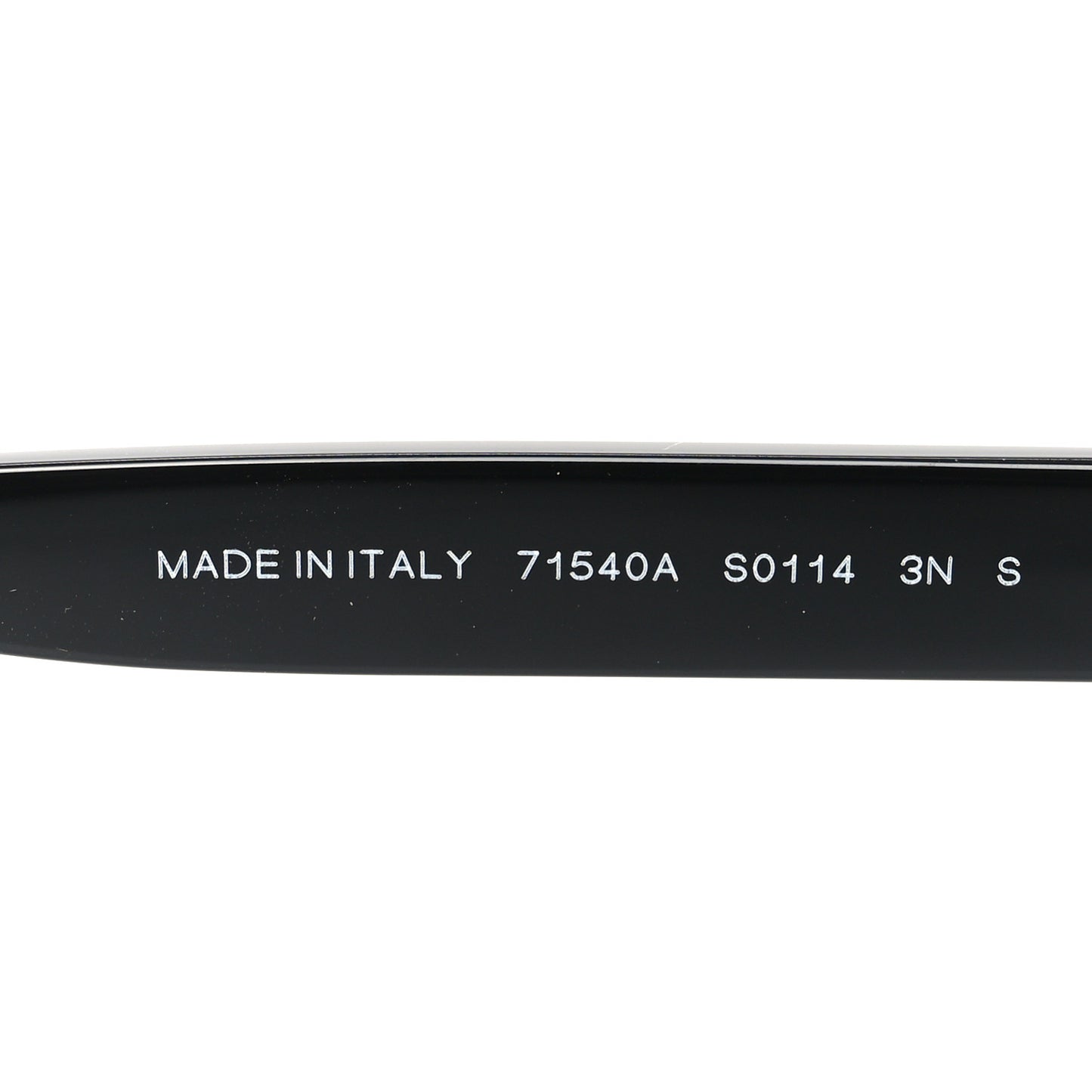 Acetate Shield 71540 Sunglasses Black
