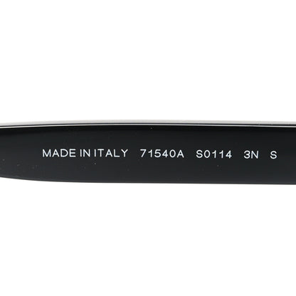 Chanel Acetate Shield 71540 Sunglasses Black 6 of 6
