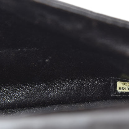 Chanel Lambskin East West Chocolate Bar Flap Dark Brown 19 of 20