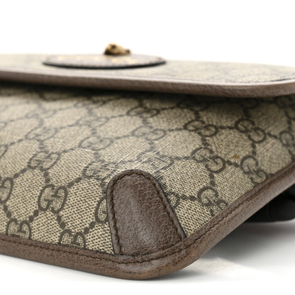 Gucci GG Supreme Monogram Neo Vintage Web Belt Bag Brown 10 of 11