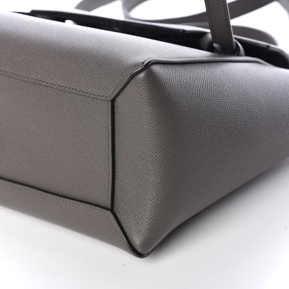 Celine Baby Grained Calfskin Micro Belt Bag Grey 7 of 16