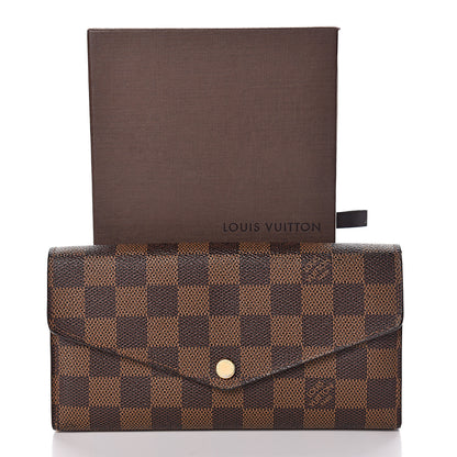 Louis Vuitton Damier Ebene Sarah Wallet NM 11 of 11