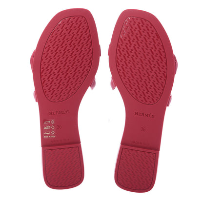 Hermes Rubber Aloha Sandals 36 Rose Baie 7 of 7