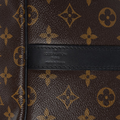 Louis Vuitton Monogram Macassar Keepall Bandouliere 55 7 of 10