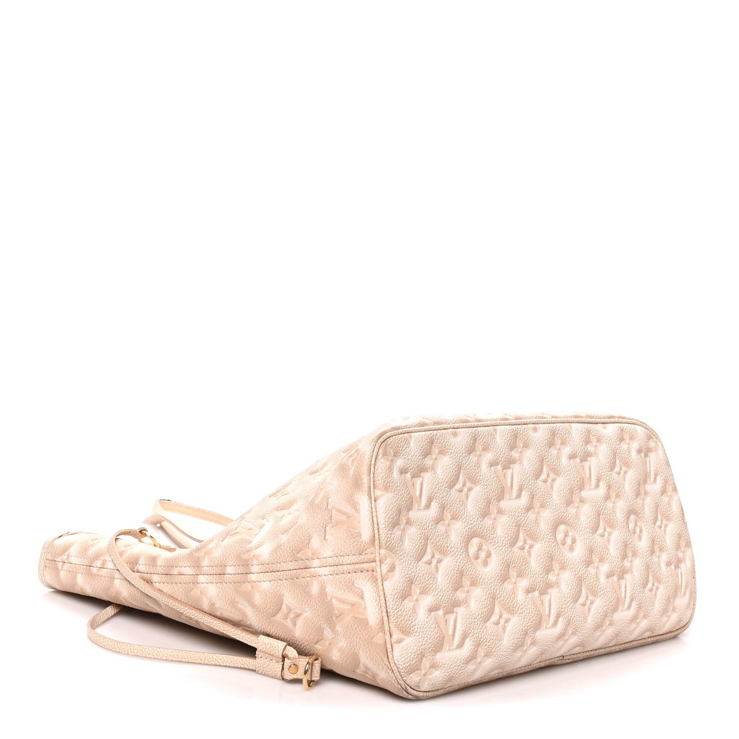Louis Vuitton Empreinte Monogram Summer Stardust Neverfull MM Beige Clair 3 of 9