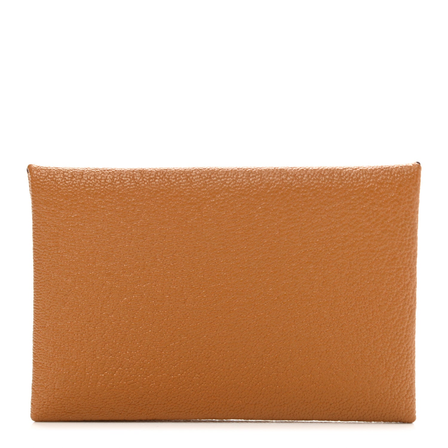 Hermes Chevre Mysore Verso Calvi Card Case Caramel Rose Sakura 1 of 7