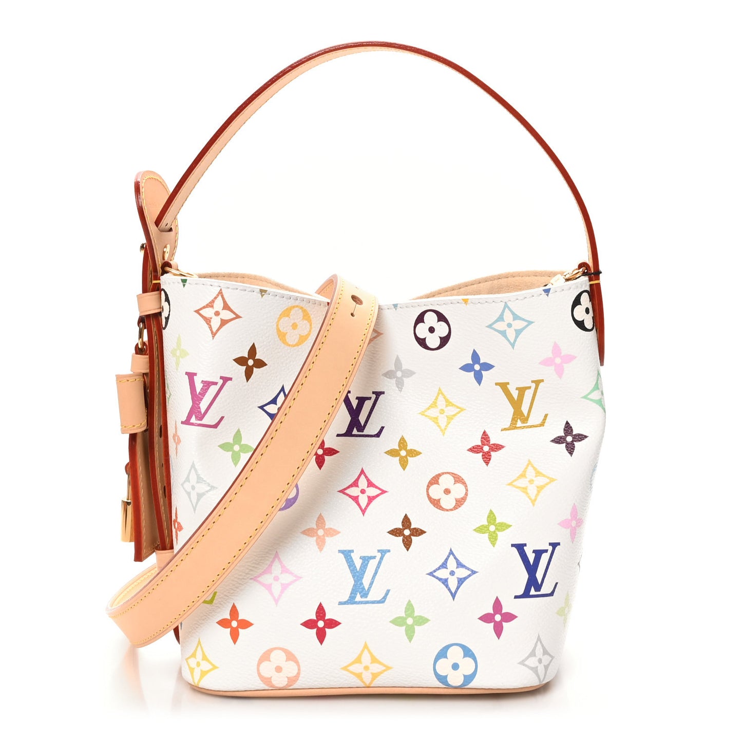 LV X TM Monogram Multicolor All In BB White
