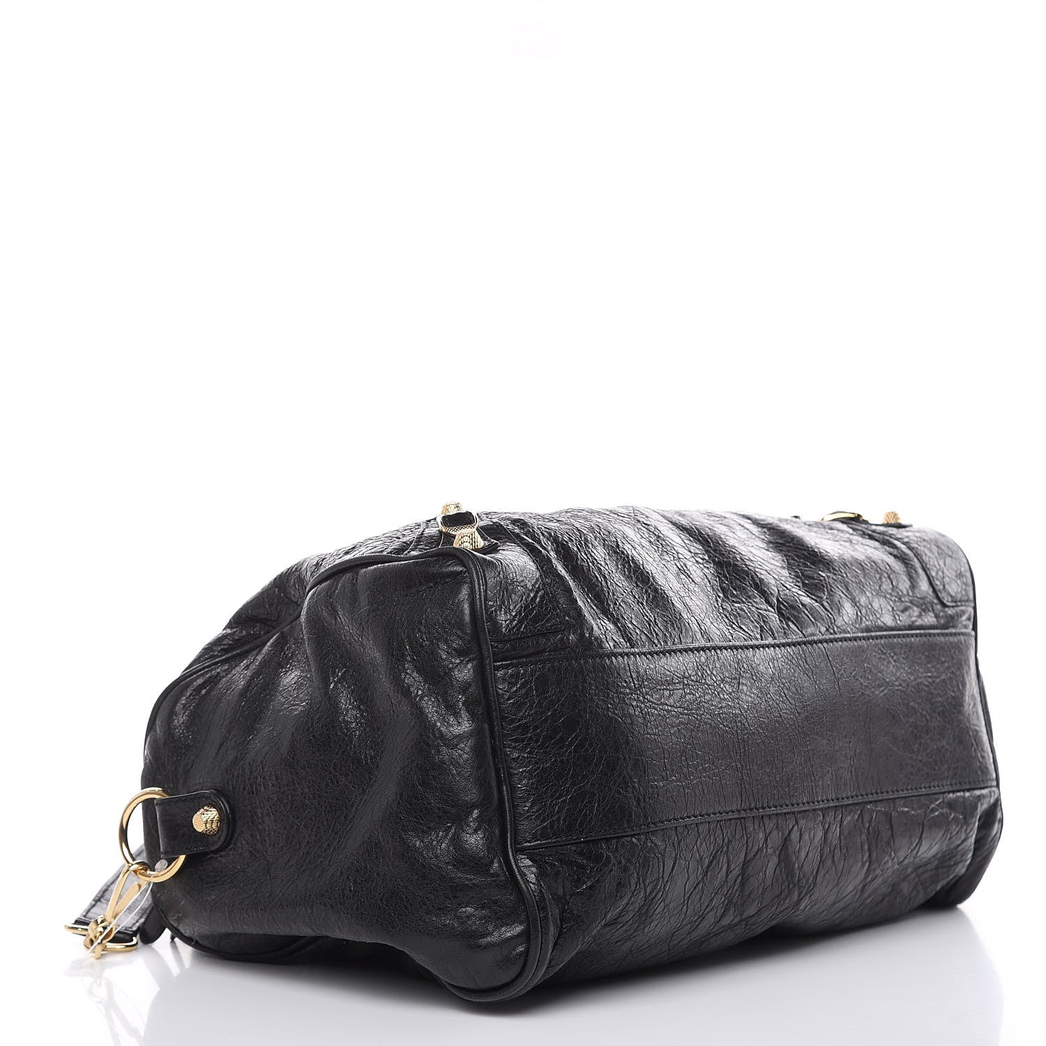 Balenciaga Agneau Giant 12 Gold Hardware Boston Black 4 of 9