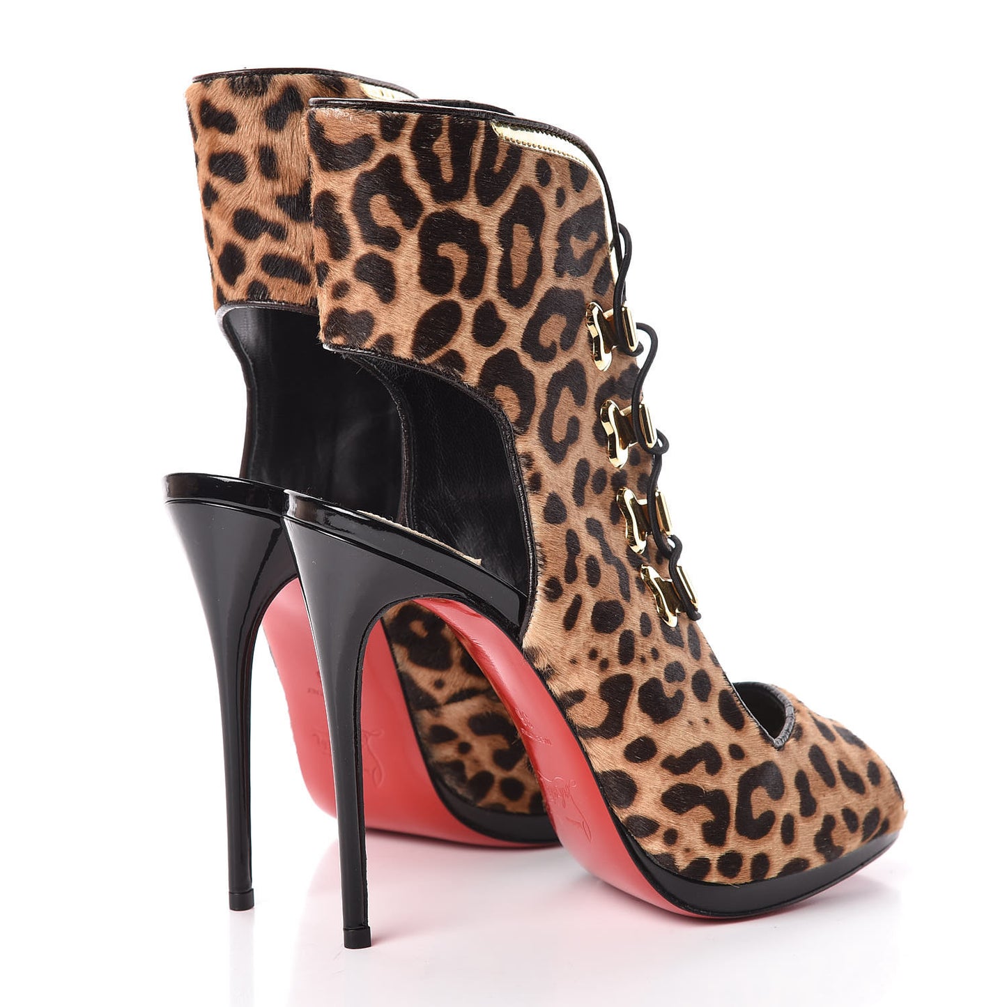 Pony Jaguar Specchio Patent Troubida 120 Pump 36 Version Brown