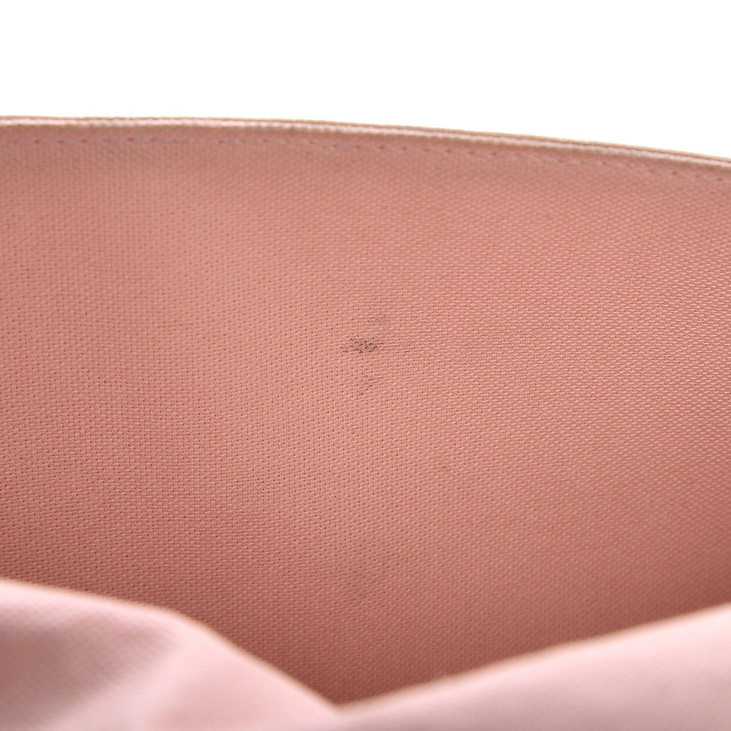 Louis Vuitton Damier Azur Pochette Felicie Chain Wallet Rose Ballerine 9 of 12