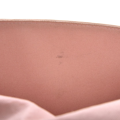 Louis Vuitton Damier Azur Pochette Felicie Chain Wallet Rose Ballerine 9 of 12