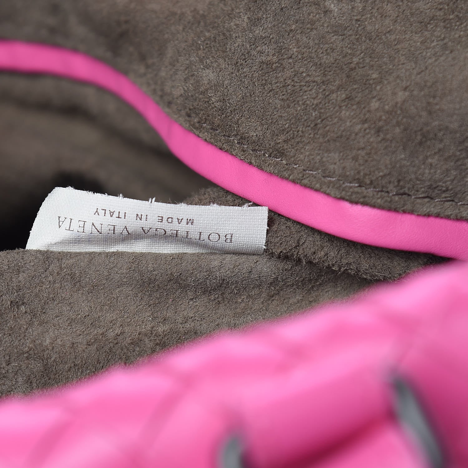 Bottega Veneta Nappa Intrecciato Boston Rosa Shock 8 of 13