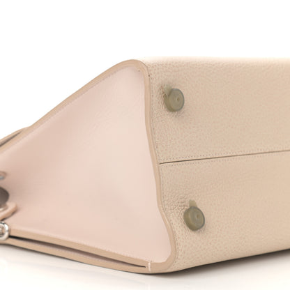 Christian Dior Bullcalf Medium Diorever Flap Beige 9 of 11