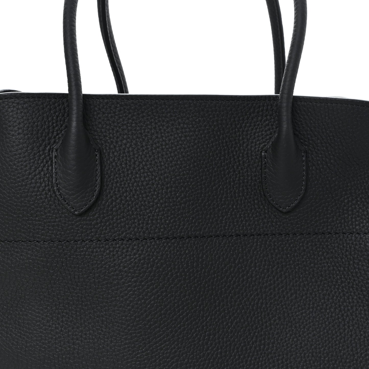 Grained Calfskin Soft Margaux 17 Black
